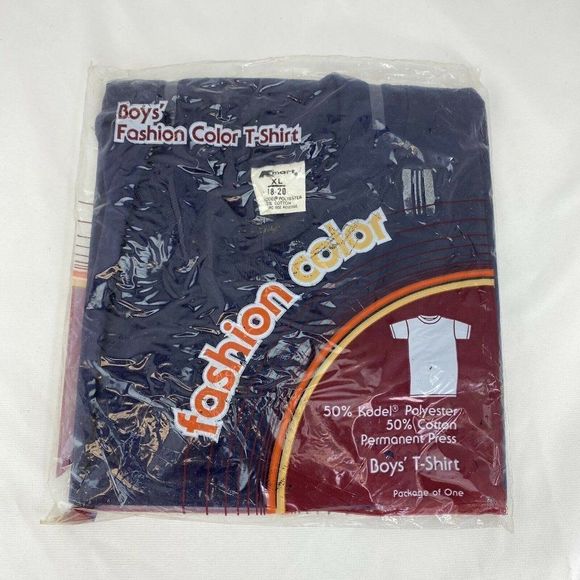 VTG NOS K Mart Boys Fashion Color T Shirt Kmart Na - Picture 2 of 3